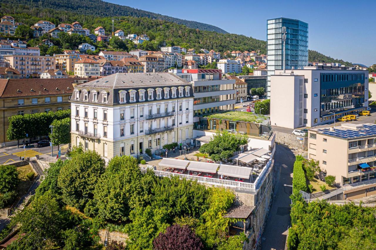 Hotel Alpes & Lac Нюшател Екстериор снимка