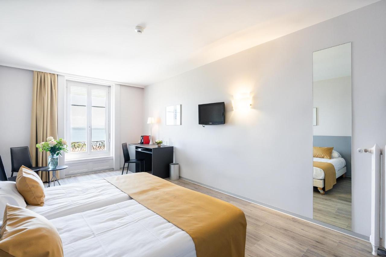 Hotel Alpes & Lac Нюшател Екстериор снимка